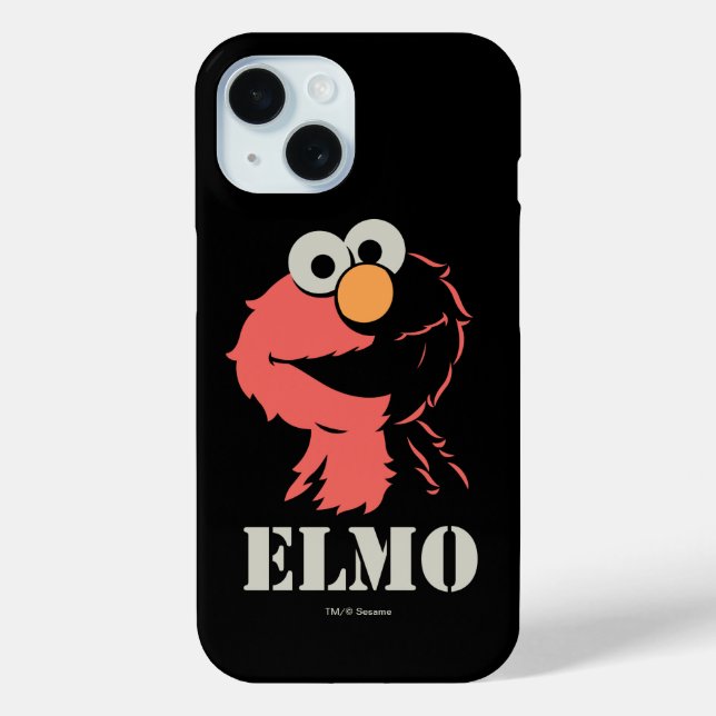 Coques Case-Mate iPhone Elmo Half (Verso)