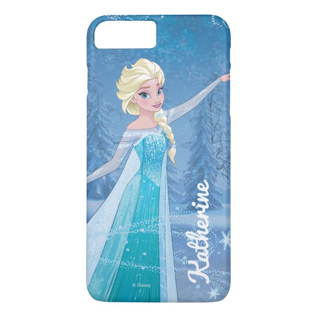 Coques Case-Mate iPhone  Elsa| Magie hivernale| Votre nom (Dos)