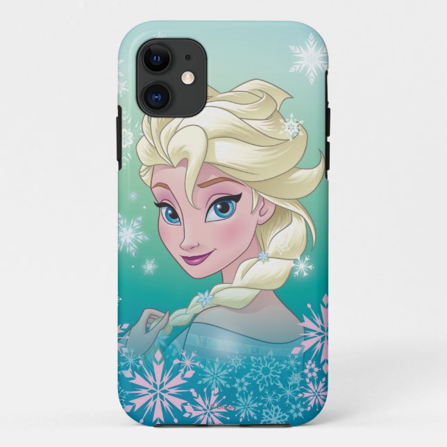 Coques Case-Mate iPhone  Elsa| Portrait hivernal (Dos)