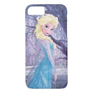 Coque iPhone 8/7  Elsa  Profil latéral debout