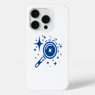 Coque iPhone 15 Pro emblème AI Twinkle étoiles, phare de l'ère numériq