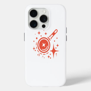 Coque iPhone 15 Pro emblème AI Twinkle étoiles, phare de l'ère numériq