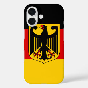 Coque Pour iPhone 16 emblème allemand