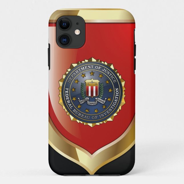 Coques Case-Mate iPhone Emblème du FBI (Dos)