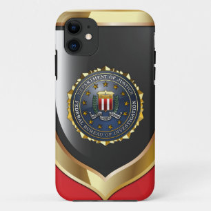 Coque iPhone 11 Emblème du FBI