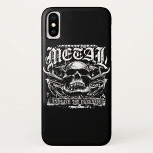 Case-Mate iPhone Case Embrassez l'obscurité, lâchez le métal