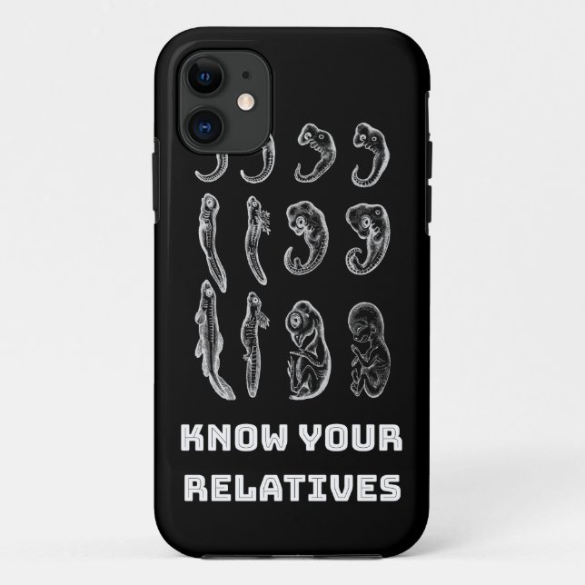 Coques Case-Mate iPhone Embryogenèse de l'évolution (Dos)