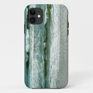 Coque iPhone 11 Emerald Green Waves à Panama City Beach Floride