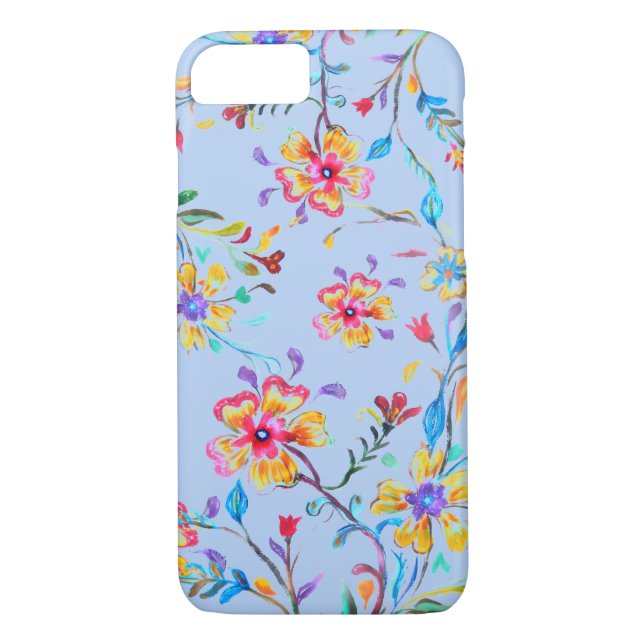 Coques Case-Mate iPhone Émeute fleur sauvage (Dos)