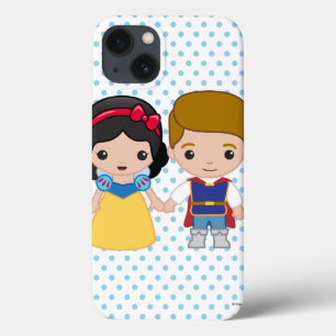 Coques Pour iPhone Emoji blanc et prince charmant