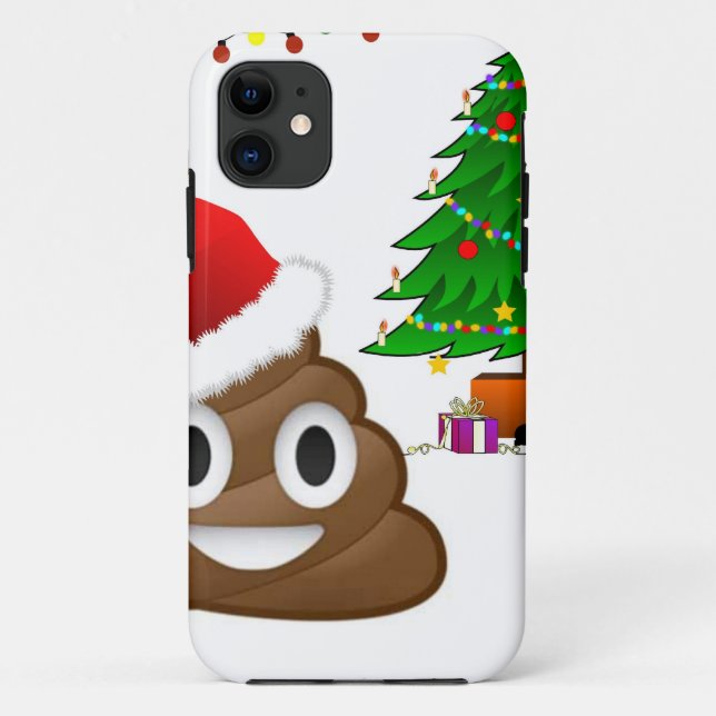 Coques Case-Mate iPhone emoji de noël (Dos)