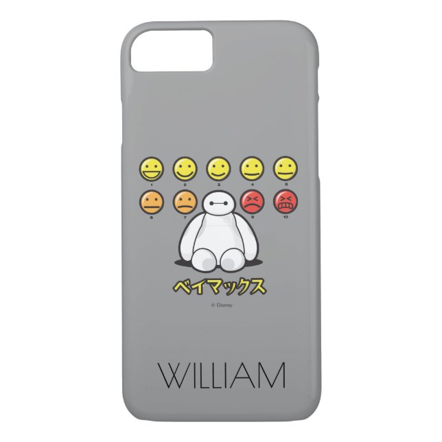 Coques Case-Mate iPhone Emojicons Baymax| Votre nom (Dos)