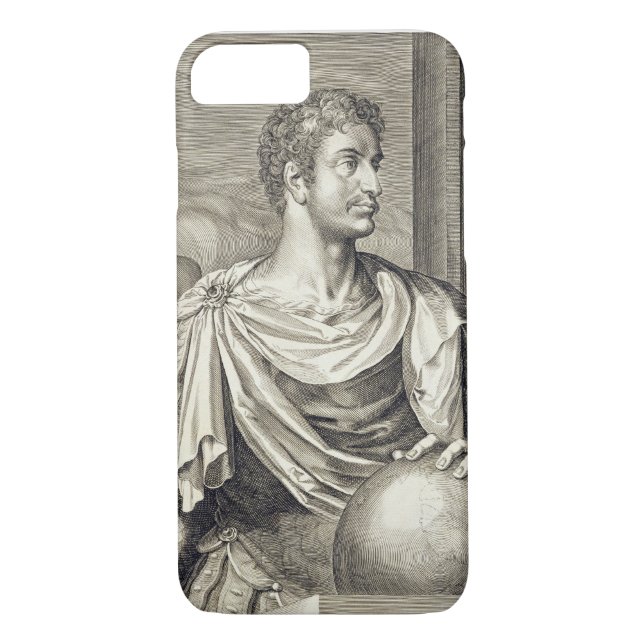 Coques Case-Mate iPhone Empereur de D. Octavius Augustus (ANNONCE 63 AVANT (Dos)