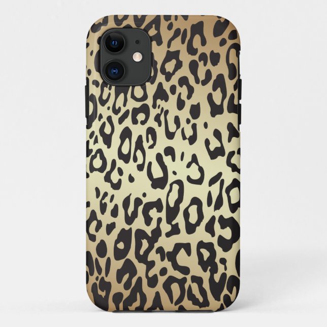 Coques Case-Mate iPhone Empreinte de léopard (Dos)