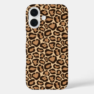 Coque Pour iPhone 16 Empreinte de léopard