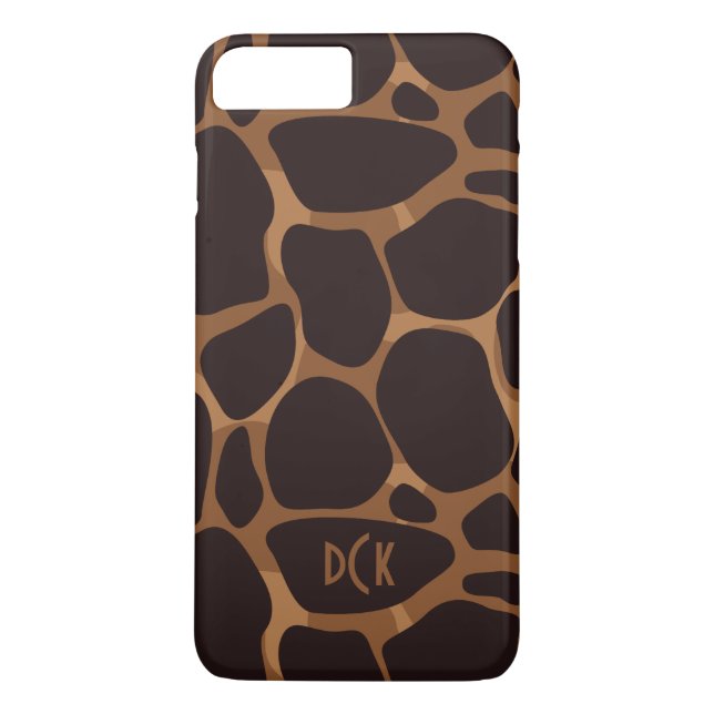 Coques Case-Mate iPhone Empreinte de léopard Brown cuivre (Dos)