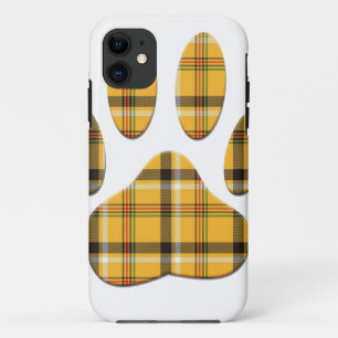 Etui iPhone Case-Mate Empreinte de patte de chien Tartan