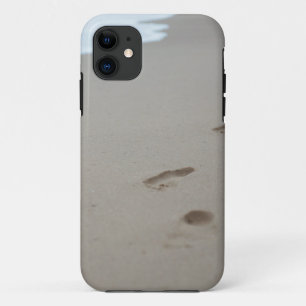 Case-Mate iPhone Case Empreintes sur une plage blanche au Mozambique