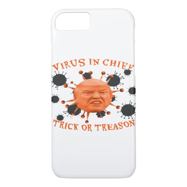 Coques Case-Mate iPhone En Chef, Trick Ou Treat, Anti-Halloween Politique (Dos)