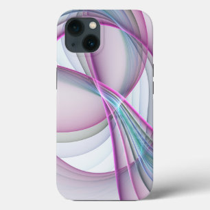 Case-Mate iPhone Case En Mouvement, Art Fractal Abstrait Moderne Coloré