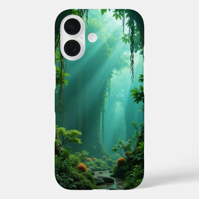 Coques Case-Mate iPhone Enchanted Forest Glow iPhone Case (Verso)