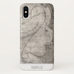 Case-Mate iPhone Case Enchanter Black and White Print : Young Girl Among
