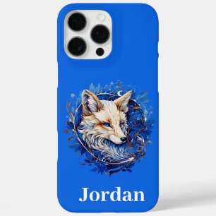 Coques iPhone 16 Pro Max Enchanter Fox avec nom personnalisé