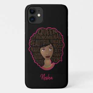 Case-Mate iPhone Case Encourageant les femmes noires, cheveux naturels, 