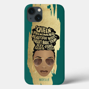 Case-Mate iPhone Case Encourager les femmes noires, cheveux naturels, Tu