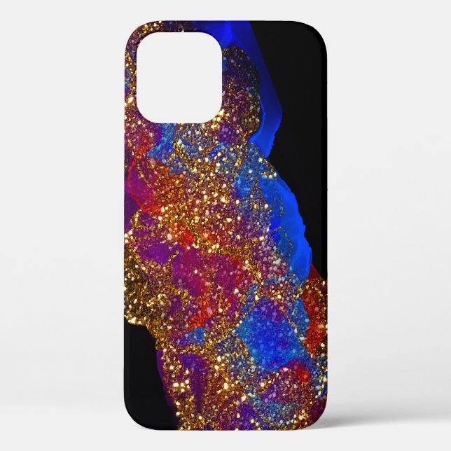 Coques Case-Mate iPhone Encre d'alcool glacée (Verso)