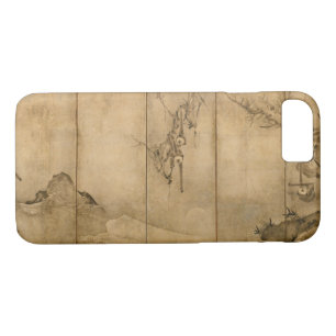 Coques Pour iPhone Encre japonaise sur papier Gibbons Primates & Pays