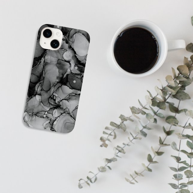 Coques Case-Mate iPhone encre noire (Créateur téléchargé)