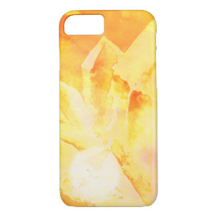 Coque iPhone 8/7 Énergie citrine Chakra de thérapie par les