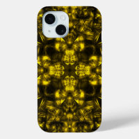 Énergie sacrée dorée Art fractal