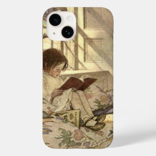 Coques Pour iPhone Enfant vintage Lire un livre, Jessie Willcox Smith