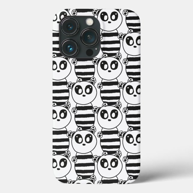 Coques Case-Mate iPhone Enfants Panda  (Verso)