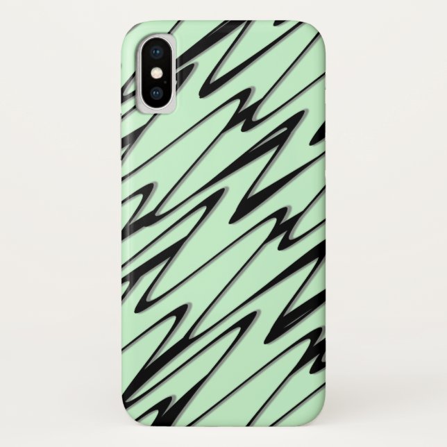 Coques Case-Mate iPhone Engager la dynamique verte de la menthe (Dos)