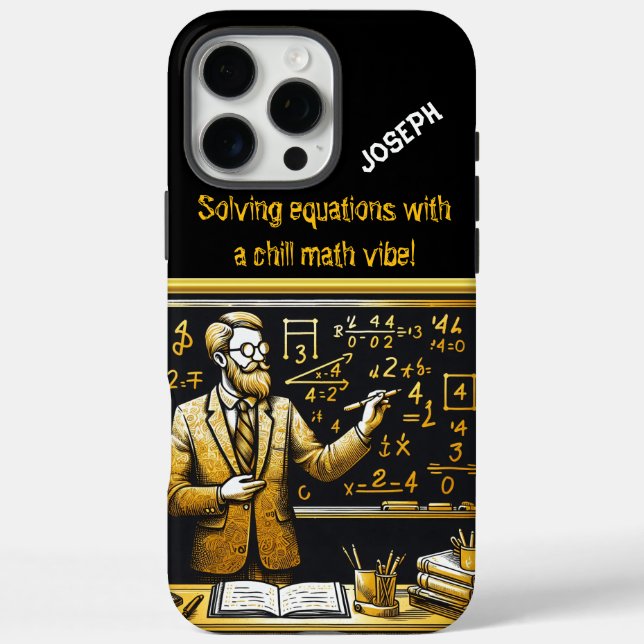 Coques Case-Mate iPhone Engager un enseignant en mathématiques inspire les (Verso)