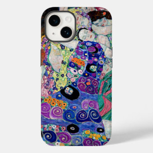 Coque Pour iPhone 14 Enigme de Gustav Klimt : La Vierge