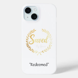 Coque Pour iPhone 15 Enregistrer par boîte téléphonique Grace - Cadeau