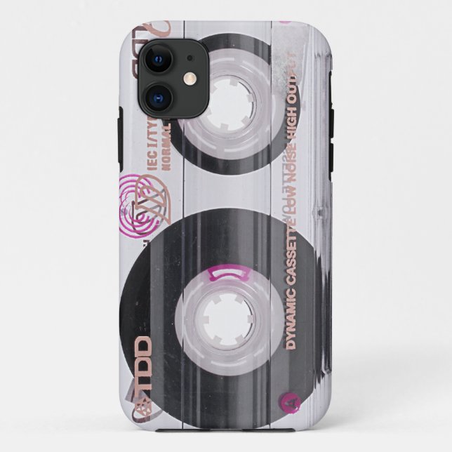 Coques Case-Mate iPhone Enregistreur à cassettes de vieille école (Dos)