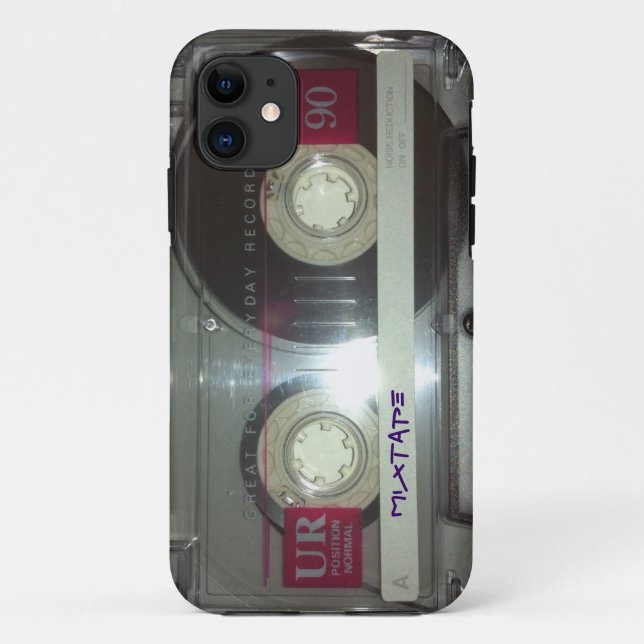 Coques Case-Mate iPhone Enregistreur à cassettes vintage - Mixtape (Dos)