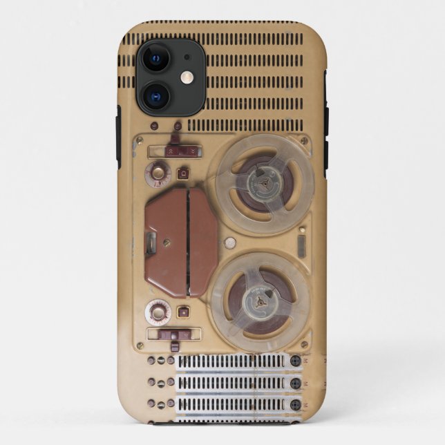 Coques Case-Mate iPhone Enregistreur vintage (Dos)