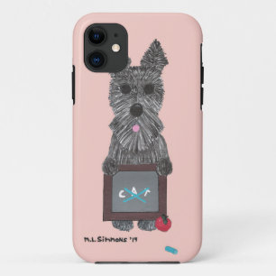 Coque iPhone 11 Enseignant's Pet Scottish Terrier Téléphone Case