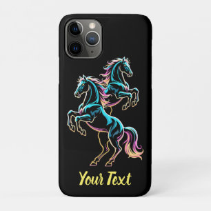 Case-Mate iPhone Case Enseigne au néon Cheval Style Rétro Glitch