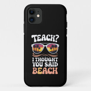 Case-Mate iPhone Case Enseigner Je pensais que vous aviez dit Professeur