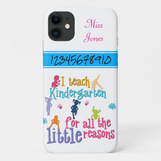 Case-Mate iPhone Case Enseigner la maternelle pour de petites raisons Té
