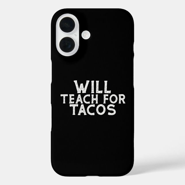 Coques Case-Mate iPhone Enseigner pour les Tacos (Verso)