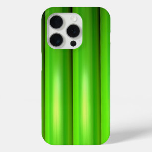 Coque iPhone 15 Pro Ensemble de bambou vert
