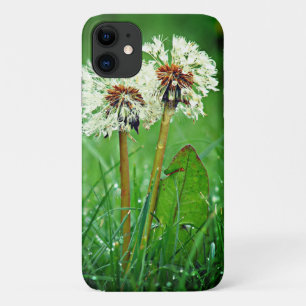 Case-Mate iPhone Case Ensemble. Toujours deux Dandelions avec gouttes de